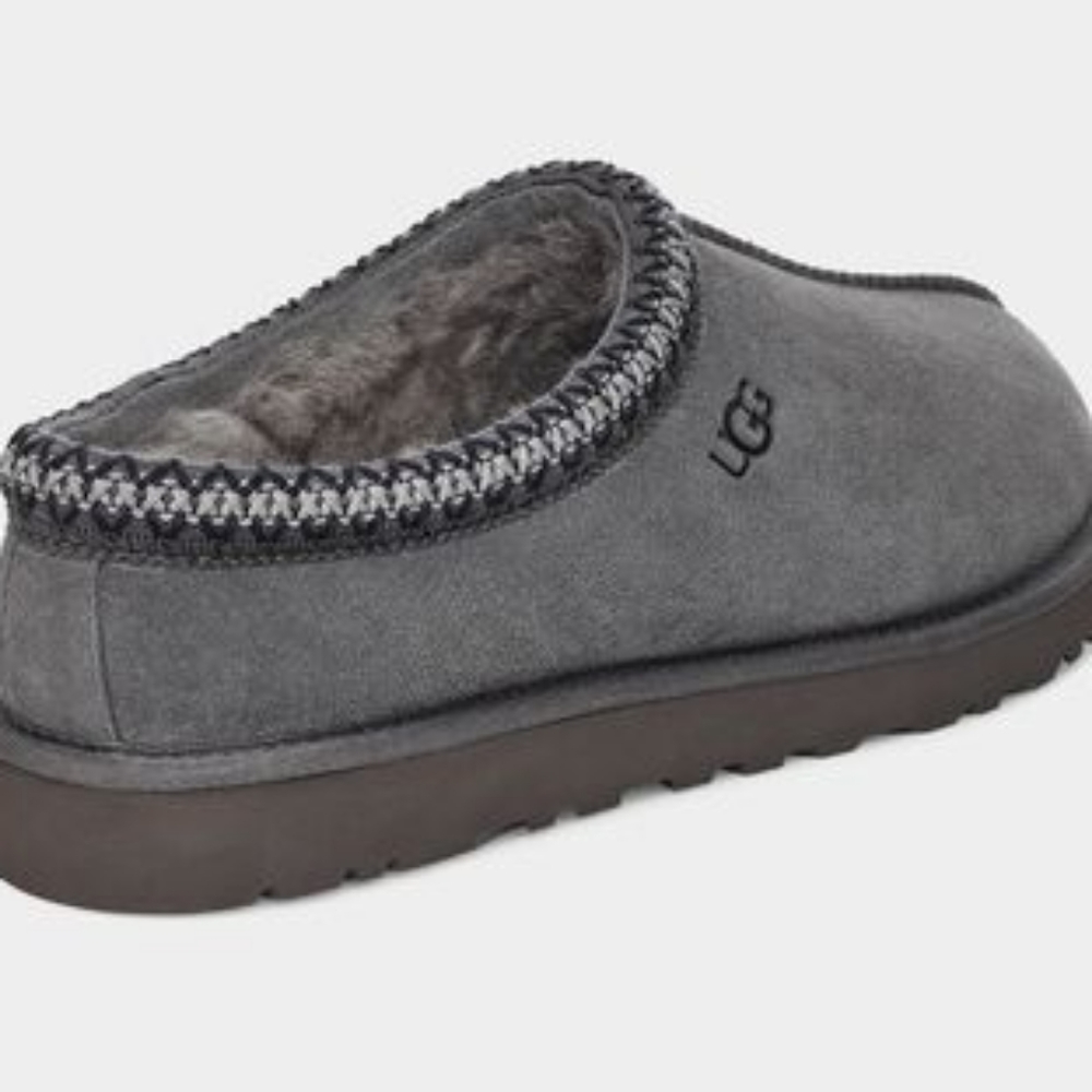 🌟 🎁  UGG TASMAN SLIPPER SIZE W9 M8 DARK GREY  ♥️ ships today ♥️ ✨️